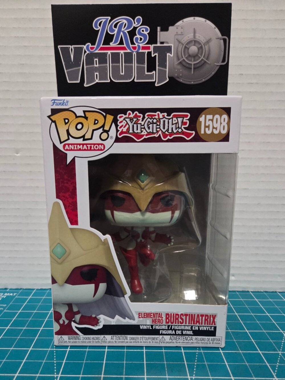 Funko POP Animation Yu-Gi-Oh! Elemantal Hero Burstinatrix 1598 Vinyl Figure